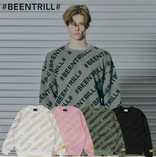 BEENTRILL# Flight Monogram Sweatshirt
