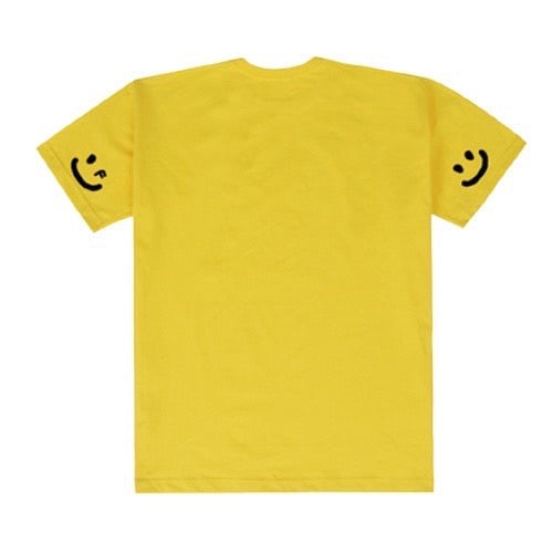 GRAVER Elbow Drawing Smile White Clip T-Shirt