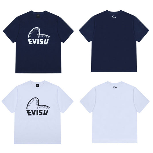 EVISU 3D Logo Loose Fit T-Shirt