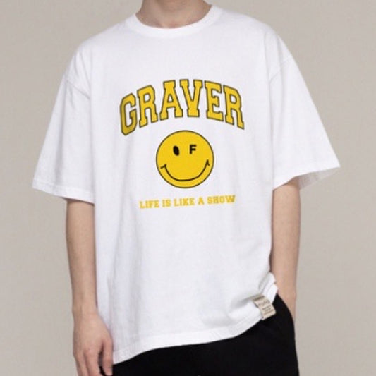 GRAVER Archlogo Life Dot Smile T-Shirt 2022