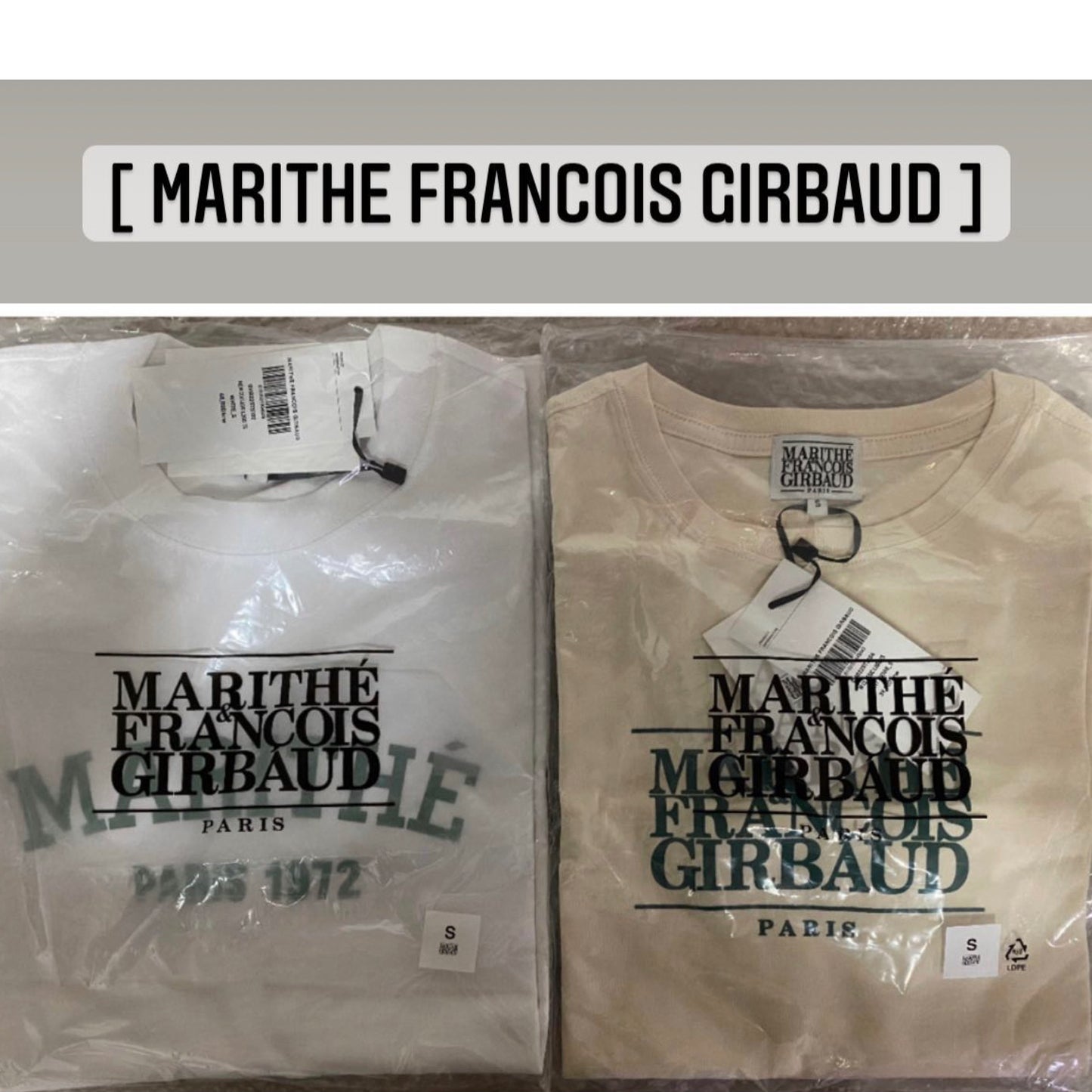 Marithe Francois Girbaud Classic Logo T-Shirt 2023