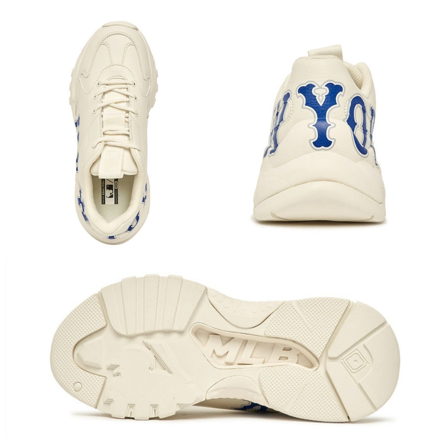 MLB Bigball Chunky Saffiano Monogram Sneaker Shoe