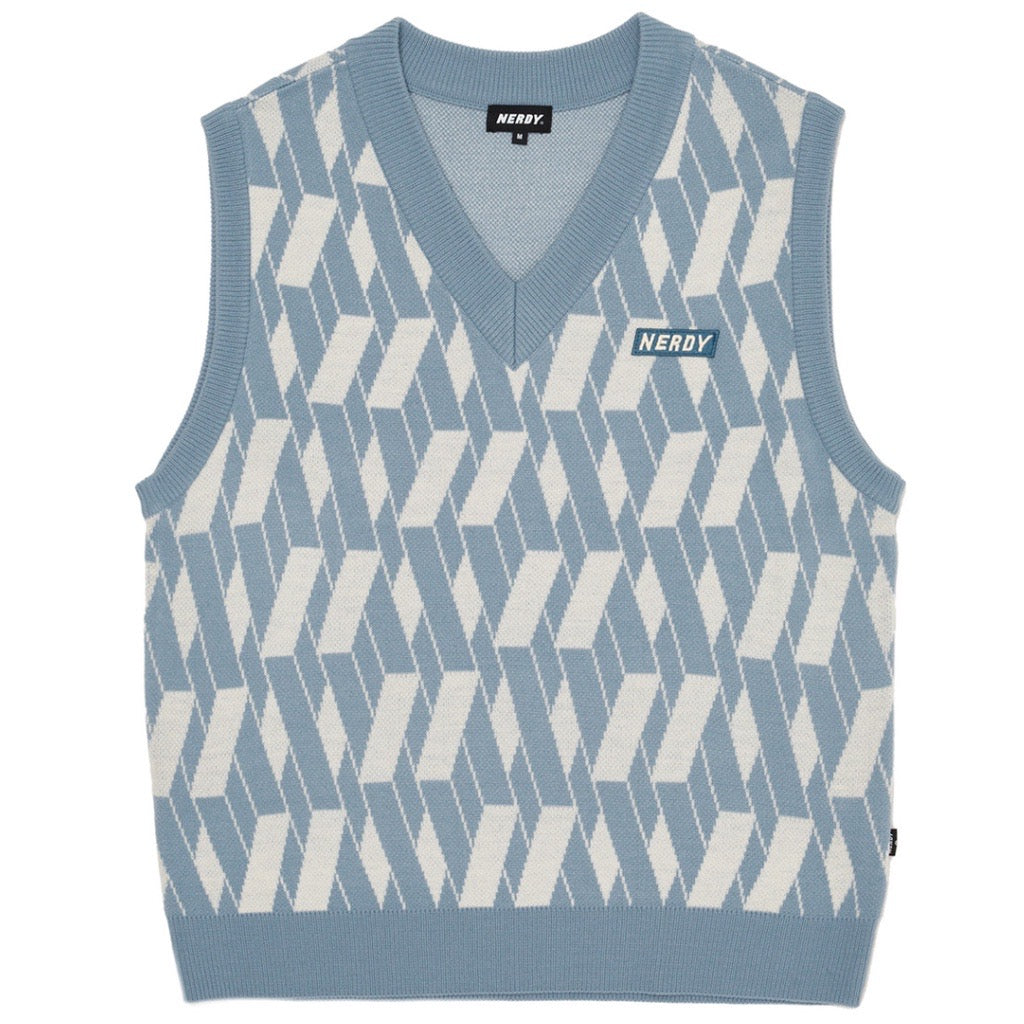 [ NERDY x TAEYEON ] DNA Monogram Sweater Vest 2022
