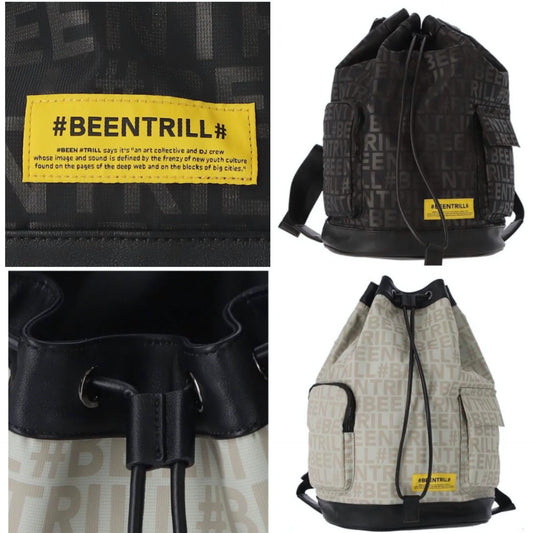 BEENTRILL# Monogram Bucket Backpack