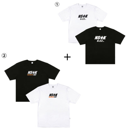 NASTYKICK NS+K 2PACK Kick Logo T-Shirt ( Choice 1 + Choice 2 )