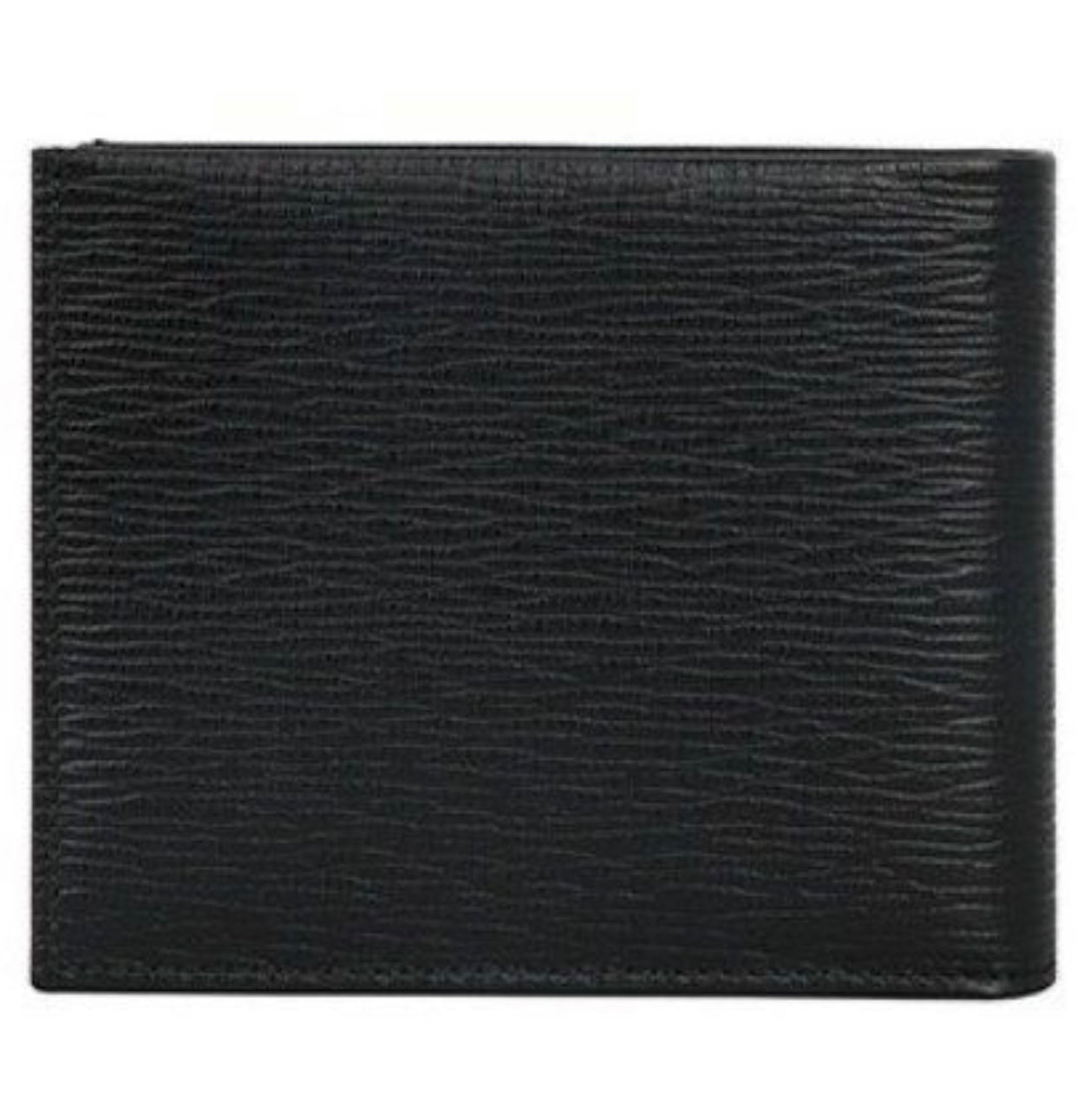 [8cc Wallet #66-9965] Salvatore Ferragamo Scratch Steel Logo Wallet