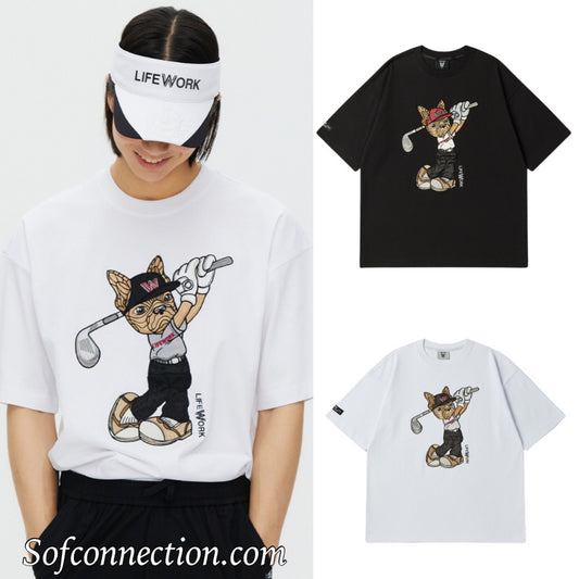 LIFEWORK Golf Hip Dog T-Shirt 2023