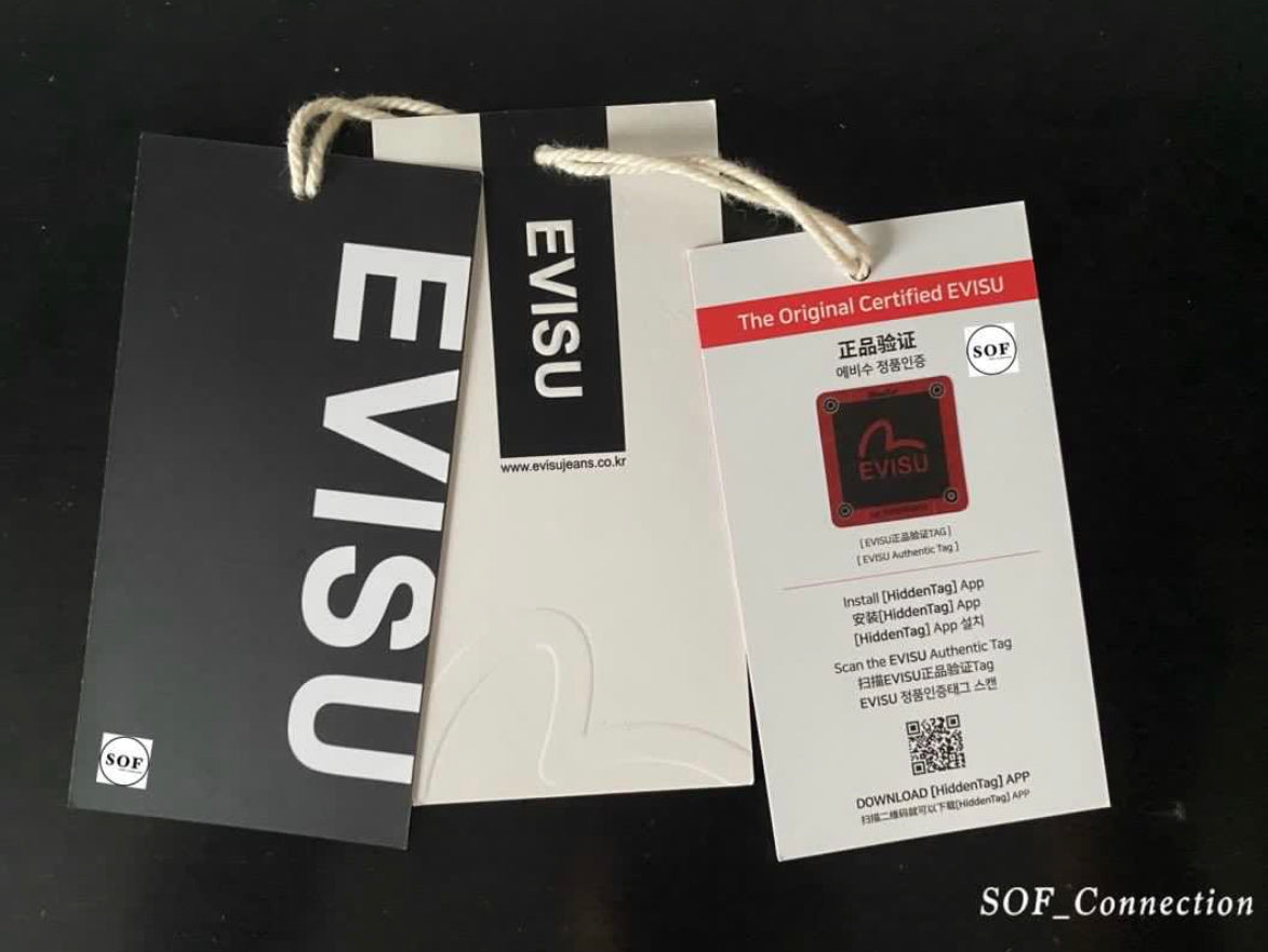 EVISU Monogram Jacquard Loose Fit Shirt