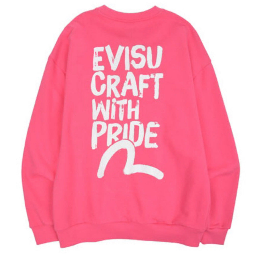 EVISU Back Lettering Sweatshirt