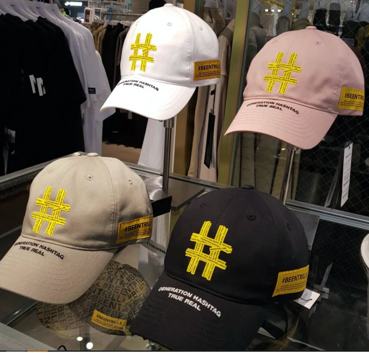 BEENTRILL# Taping Hashtag Ball Cap