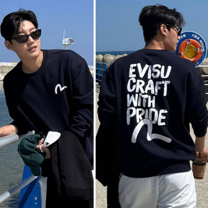 EVISU Back Lettering Sweatshirt
