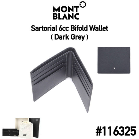 Montblanc Sartorial 6CC Bifold Wallet #116325