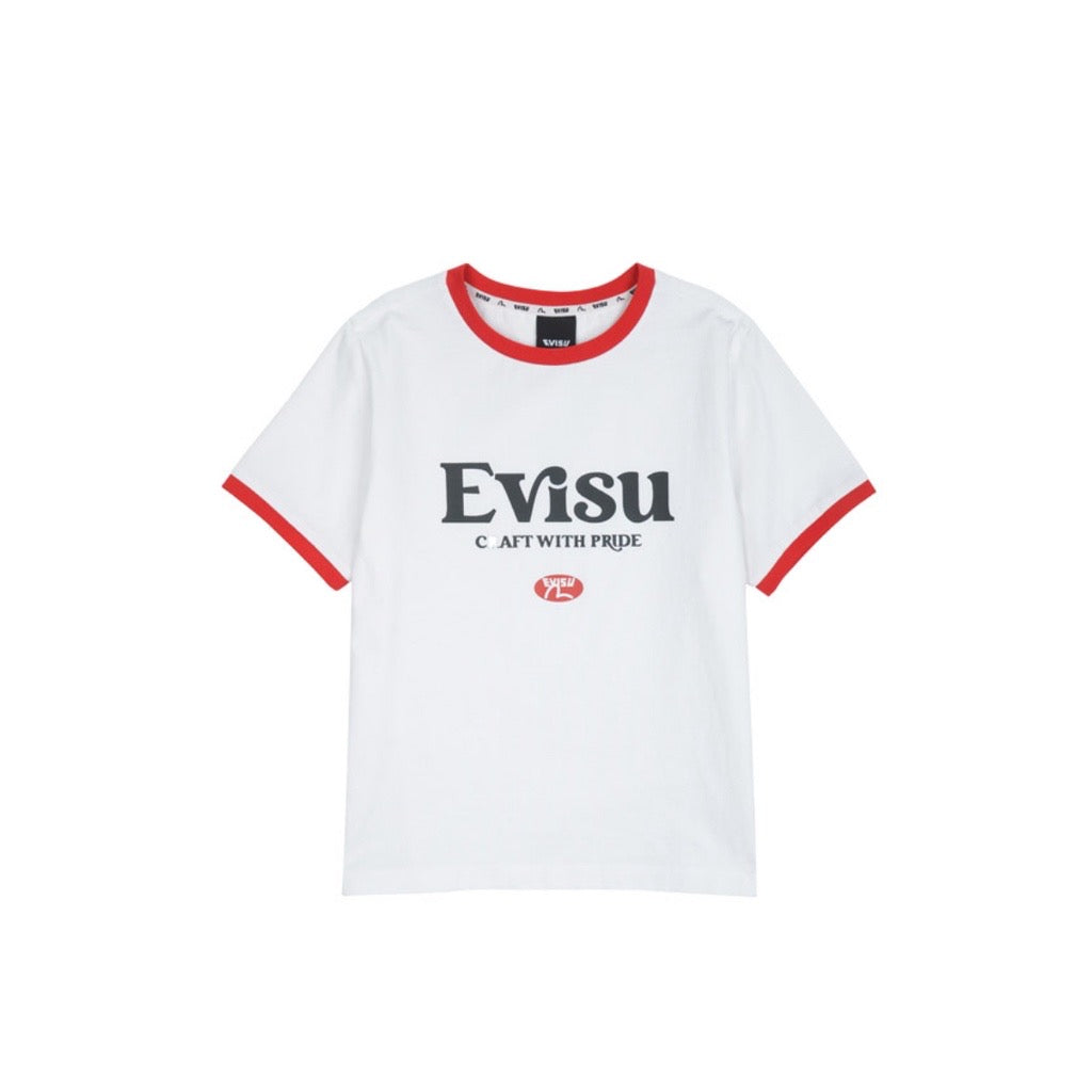 EVISU Retro Slim Fit T-Shirt