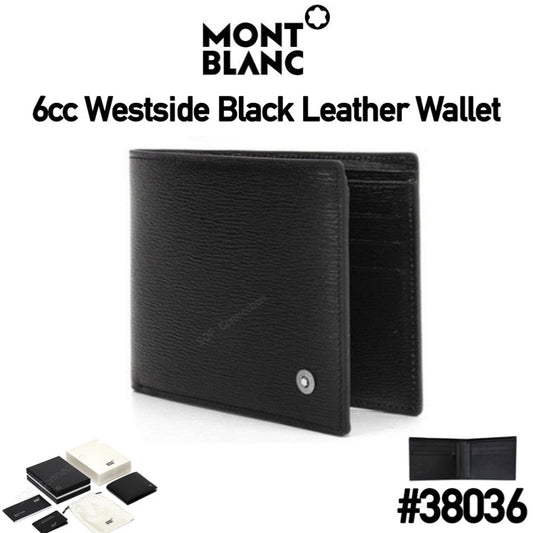 Montblanc Westside Black Leather Wallet #38036