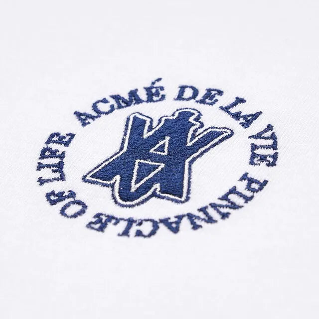 [ ADLV X LISA ] A Logo Emblem Embroidery T-Shirt