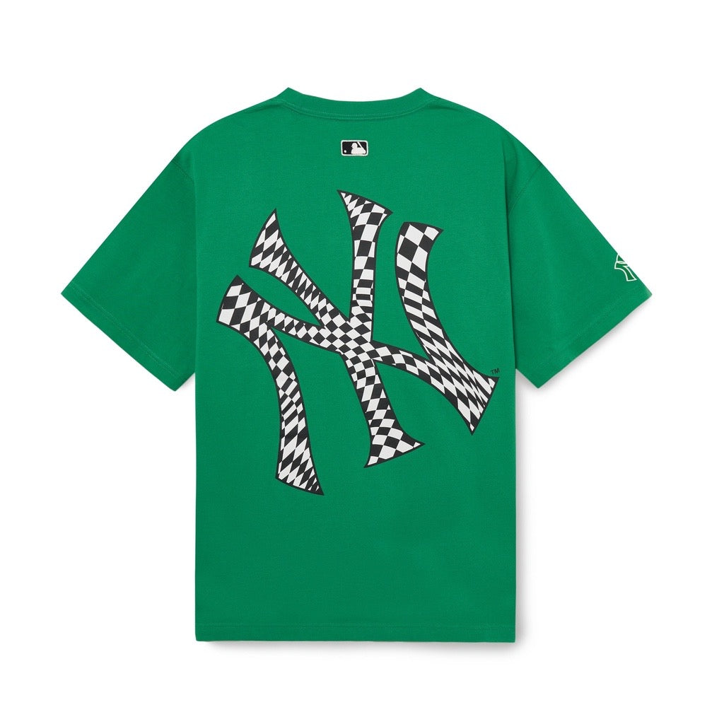 MLB Checkerboard Clipping Logo Overfit T-Shirt