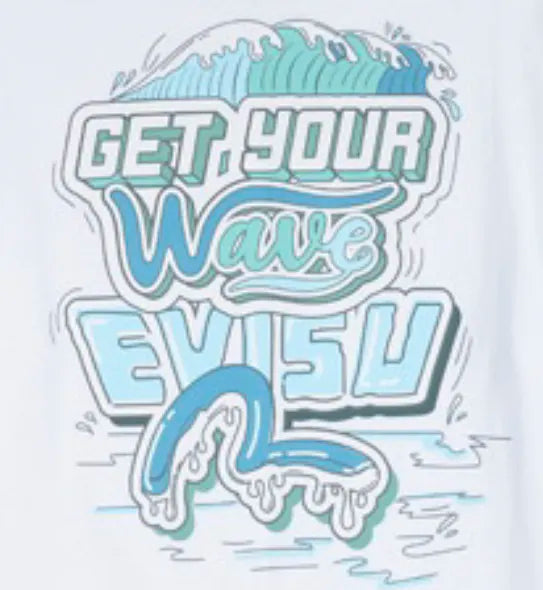 EVISU Wave illustration