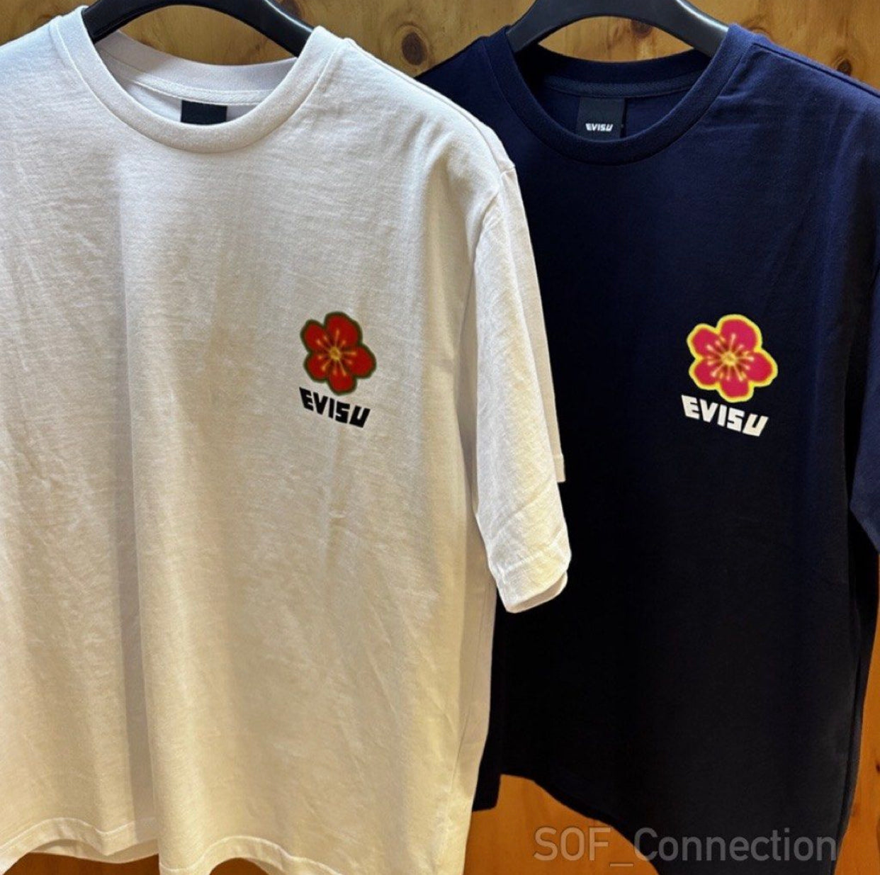 EVISU Small Flower Logo T-Shirt